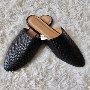 Black Flat Mules will be donated 5/2024